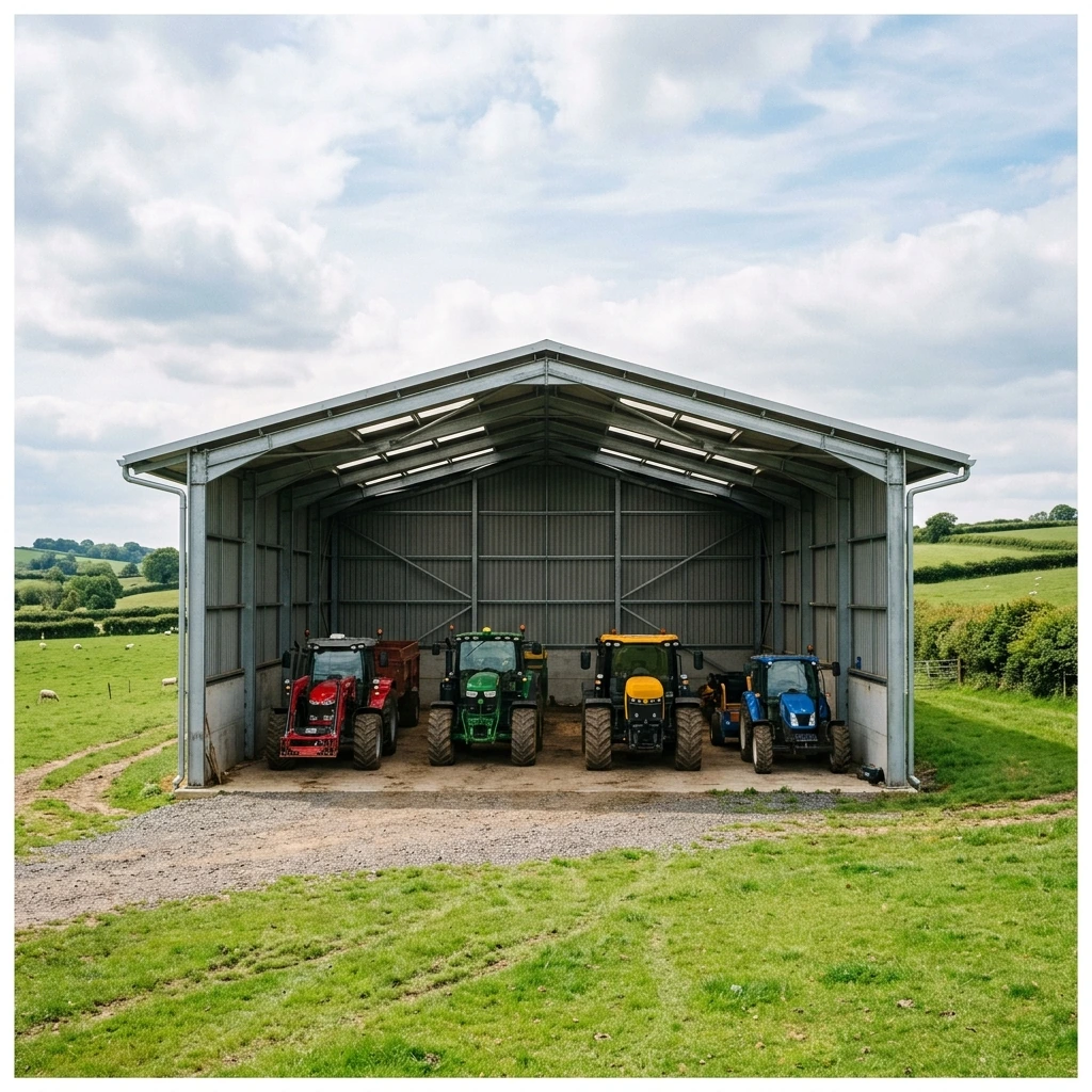 Heavy duty Farm sheds machinery hangar